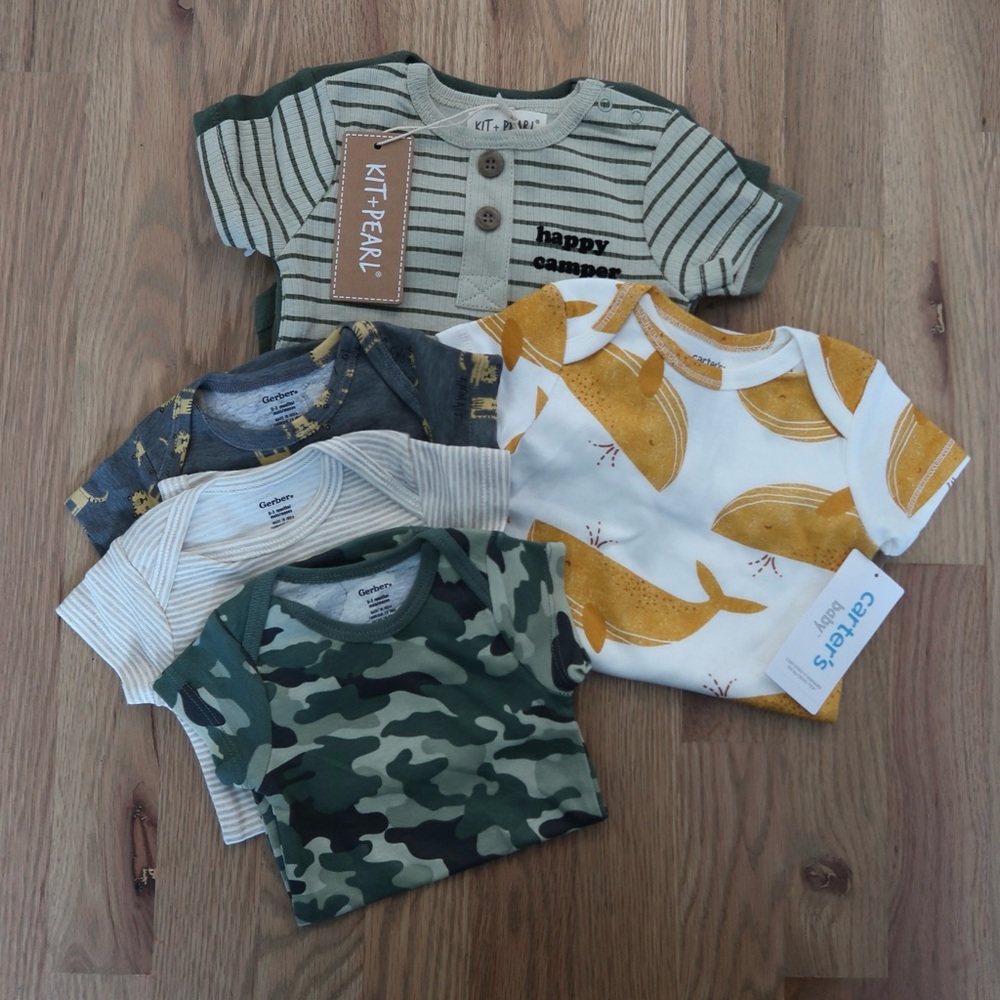 NEW BULK Baby Onsies - 0-3 & 6-9